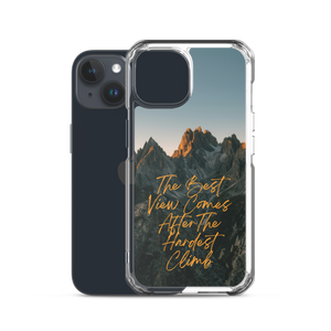 The Best View Comes iPhone Case