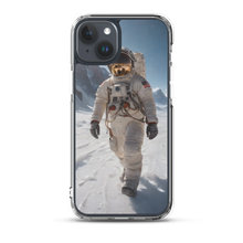 Astronaut Snow iPhone Case