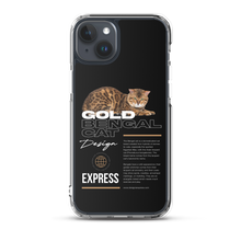 Gold Bengal Cat iPhone Case