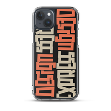 Design Express Typography iPhone Case