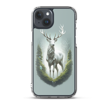 Green White Deer iPhone Case