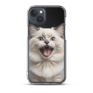 Angry Ragdoll Kitten iPhone Case