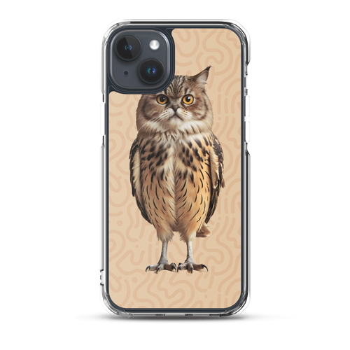 Cat Owl iPhone Case