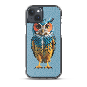 Blue Owl iPhone Case