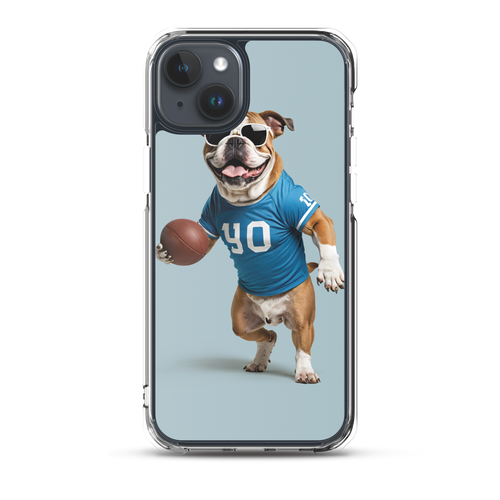 Bulldog Basketball iPhone Case