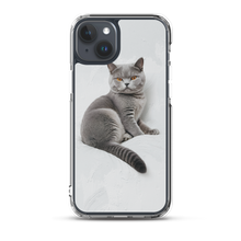 Relaxing British Shorthair Cat iPhone Case