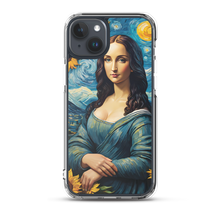 Monalisa Painting in Van Gogh Style iPhone Case