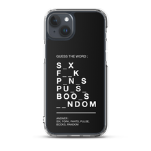 Guess The Word (Funny) iPhone Case