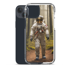 Astronout in the Forest iPhone Case