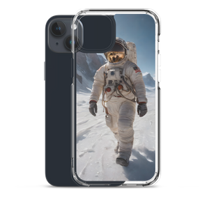 Astronaut Snow iPhone Case