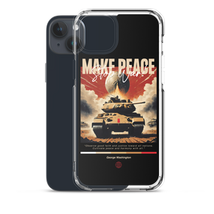 Make Peace Stop War Tank iPhone Case