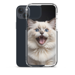 Angry Ragdoll Kitten iPhone Case