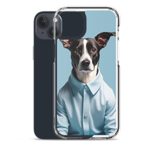 Sad Dog Blue iPhone Case