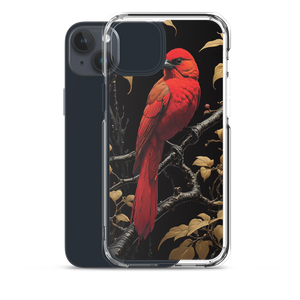 Red Bird iPhone Case