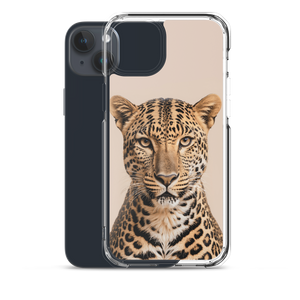 Leopard Potrait iPhone Case