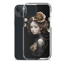 Lady Rose Copper Wire Art iPhone Case