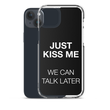 Just Kiss Me (Funny) iPhone Case