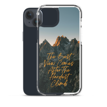 The Best View Comes iPhone Case