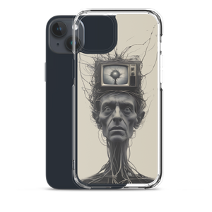 Brain Wash by Media iPhone Case