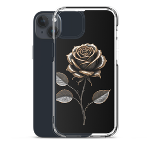 Rose Copper Art iPhone Case