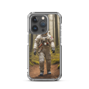 Astronout in the Forest iPhone Case