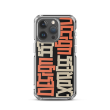 Design Express Typography iPhone Case