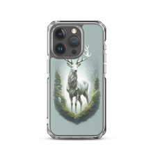 Green White Deer iPhone Case