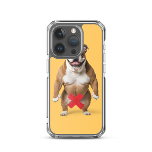 Bulldog X-Tape Yellow iPhone Case