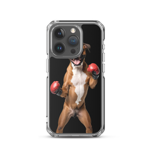 Boxer Boxing Black iPhone Case