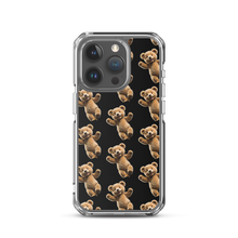 Happy Teddy Bear Pattern iPhone Case