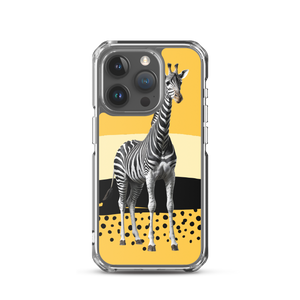 Giraffe Zebra Skin iPhone Case