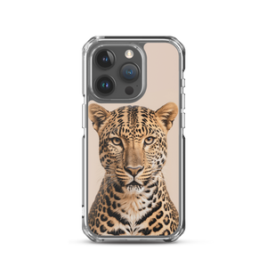 Leopard Potrait iPhone Case