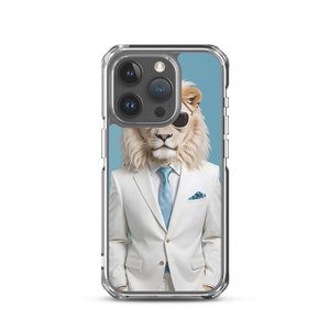 Funky White Lion iPhone Case