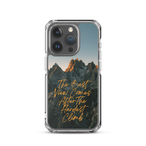 The Best View Comes iPhone Case