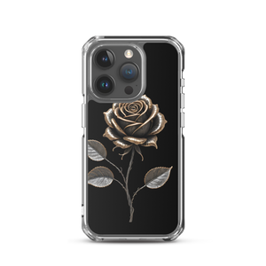 Rose Copper Art iPhone Case