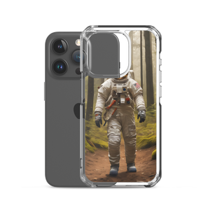 Astronout in the Forest iPhone Case