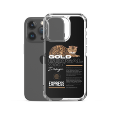 Gold Bengal Cat iPhone Case