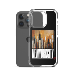 NYC Landscape Painting iPhone Case