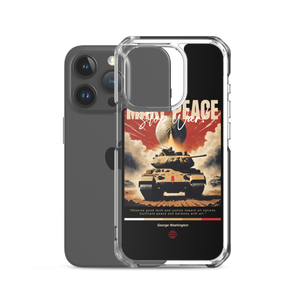 Make Peace Stop War Tank iPhone Case