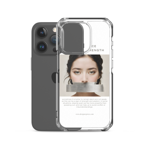 Silence Lao Tzu iPhone Case