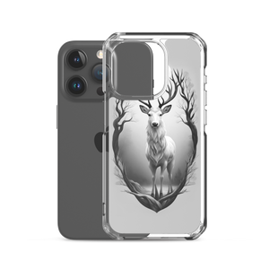 The Grayscale Deer iPhone Case