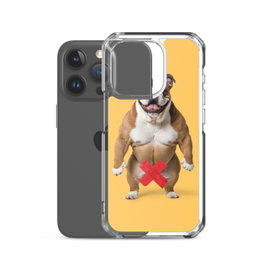 Bulldog X-Tape Yellow iPhone Case