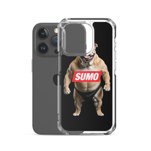 Sumo Bulldog Black iPhone Case