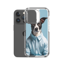 Sad Dog Blue iPhone Case