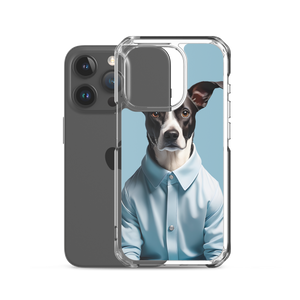 Sad Dog Blue iPhone Case