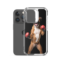 Boxer Boxing Black iPhone Case