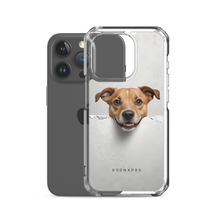 Smile Dog Peep iPhone Case