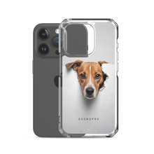 Funny Sad Dog Peep iPhone Case