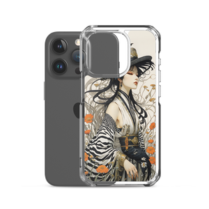 Mrs. Flora and Fauna iPhone Case