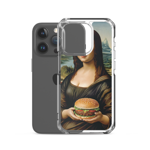 Monalisa Burger iPhone Case